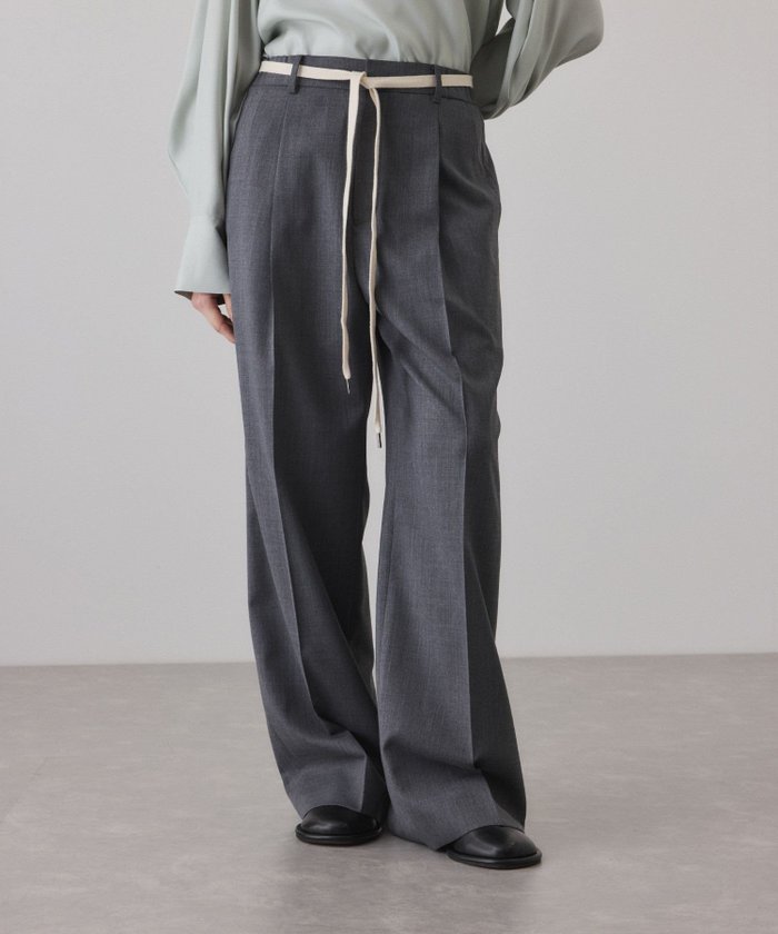 【アダム エ ロペ/ADAM ET ROPE'】のイージースラックス インテリア・キッズ・メンズ・レディースファッション・服の通販 founy(ファニー) https://founy.com/ ファッション Fashion レディースファッション Fashion for Women ウォッシャブル Machine Washable カーディガン Cardigan, Knitwear ギャザー Gathered, Ruffled 今季 This Season, Current Season 吸水 Absorbent, Quick-Dry シンプル Simple, Minimal スウェット / スエット Sweatshirt, Sweatwear スカーフ Scarf, Neckwear ストレッチ Stretch, Stretchy Fabric スニーカー Sneakers, Trainers スラックス Slacks, Dress Pants セットアップ Set-Up, Coordinated Outfit センター Center, Center Line ダウン Down, Puffer フロント Front, Front Design ポケット Pocket, Pocket Detail おすすめ Recommended / Our Picks セレモニー Ceremony 2026年 2026 |ID: prp329100004919296 ipo3291000000036903916