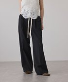 【アダム エ ロペ/ADAM ET ROPE'】のイージースラックス ブラック(01)|ID: prp329100004919296 ipo3291000000036903918