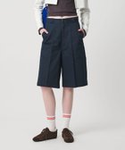 【ビューティ&ユース ユナイテッドアローズ/BEAUTY&YOUTH / UNITED ARROWS】のNICE WEATHER ウィメンズ チノハーフパンツ 人気、トレンドファッション・服の通販 founy(ファニー) ファッション Fashion レディースファッション Fashion for Women パンツ Pants & Trousers ショートパンツ・ハーフパンツ High-Waisted & Relaxed Shorts ショーツ Shorts, Short Pants センター Center, Center Line ドローコード Drawcord, Drawstring Cord バランス Balance, Style Balance リラックス Relax, Relaxed Fit エレガント 上品 Elegant thumbnail NAVY|ID: prp329100004919299 ipo3291000000036903933