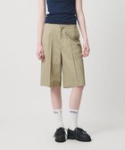 【ビューティ&ユース ユナイテッドアローズ/BEAUTY&YOUTH / UNITED ARROWS】のNICE WEATHER ウィメンズ チノハーフパンツ 人気、トレンドファッション・服の通販 founy(ファニー) ファッション Fashion レディースファッション Fashion for Women パンツ Pants & Trousers ショートパンツ・ハーフパンツ High-Waisted & Relaxed Shorts ショーツ Shorts, Short Pants センター Center, Center Line ドローコード Drawcord, Drawstring Cord バランス Balance, Style Balance リラックス Relax, Relaxed Fit エレガント 上品 Elegant thumbnail BEIGE|ID: prp329100004919299 ipo3291000000036903934