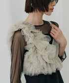 【その他のブランド/Other】の【2点セット】結婚式・二次会 ドレス オケージョン パールフリルビスチェ ベージュブラック|ID: prp329100004919304 ipo3291000000036903961