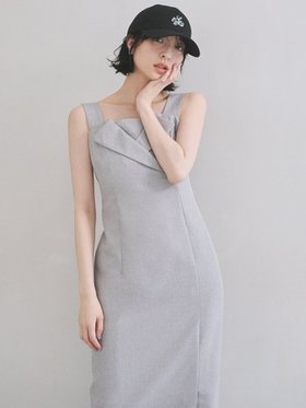 【セルフォード/CELFORD】のテイラーネックキャミワンピース 人気、トレンドファッション・服の通販 founy(ファニー) ファッション Fashion レディースファッション Fashion for Women ワンピース Dresses キャミソールワンピース Camisole Dresses おすすめ Recommended / Our Picks インナー Innerwear キャミワンピース Cami Dress, Slip Dress スマート Smart, Elegant スリット Slit, Slit Detail フィット Fit, Slim Fit マニッシュ Mannish, Boyish 夏 Summer 羽織 Haori, Light Jacket |ID:prp329100004919307