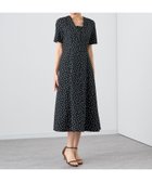 【アナイ/ANAYI】のサッカーストレッチフレア ワンピース 人気、トレンドファッション・服の通販 founy(ファニー) ファッション Fashion レディースファッション Fashion for Women ワンピース Dresses カッティング Cutting Detail サッカー Seersucker, Summer Fabric ストレッチ Stretch, Stretchy Fabric スマート Smart, Elegant デコルテ Décolleté, Neckline ドット Polka Dot, Dot Pattern フレア Flare, Flared プリント Print, Printed Pattern 無地 Plain, Solid Color 再入荷 Restock / Back in Stock 夏 Summer thumbnail black mix|ID: prp329100004919308 ipo3291000000036903978