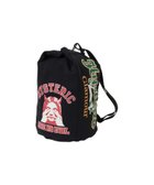 【ヒステリックグラマー/HYSTERIC GLAMOUR】のCOLLEGE COLLAGE スウェットショルダーバッグ ブラック|ID: prp329100004919315 ipo3291000000036904000