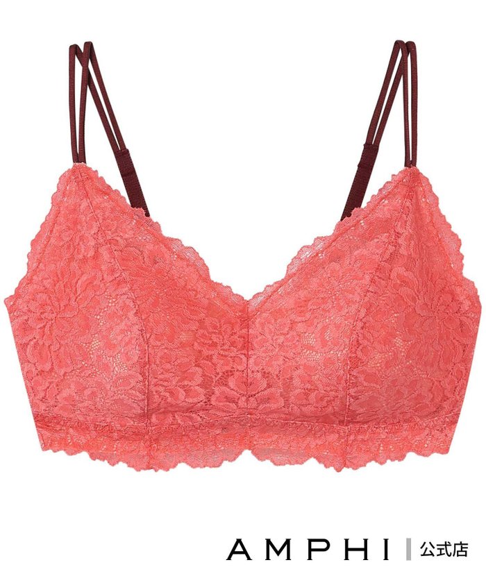 【アンフィ/AMPHI】の【ラクに美胸 脇スッキリ 快適・リサイクル素材使用】L∞Pingノンワイヤーブラ インテリア・キッズ・メンズ・レディースファッション・服の通販 founy(ファニー) https://founy.com/ ファッション Fashion レディースファッション Fashion for Women イエロー Yellow ストレッチ Stretch, Stretchy Fabric モチーフ Motif, Design Theme レース Lace, Lace Fabric ワイヤー Wire, Wired Bra |ID: prp329100004919325 ipo3291000000036904033