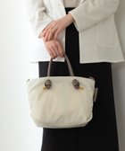【デミルクス ビームス/Demi-Luxe BEAMS】の【定番ロングセラー】VIOLAd ORO / BIANCA ナイロン トートバッグ S レイングッズ 雨の日対策 OFF_WHITE×TAUPE|ID: prp329100004922893 ipo3291000000036938359