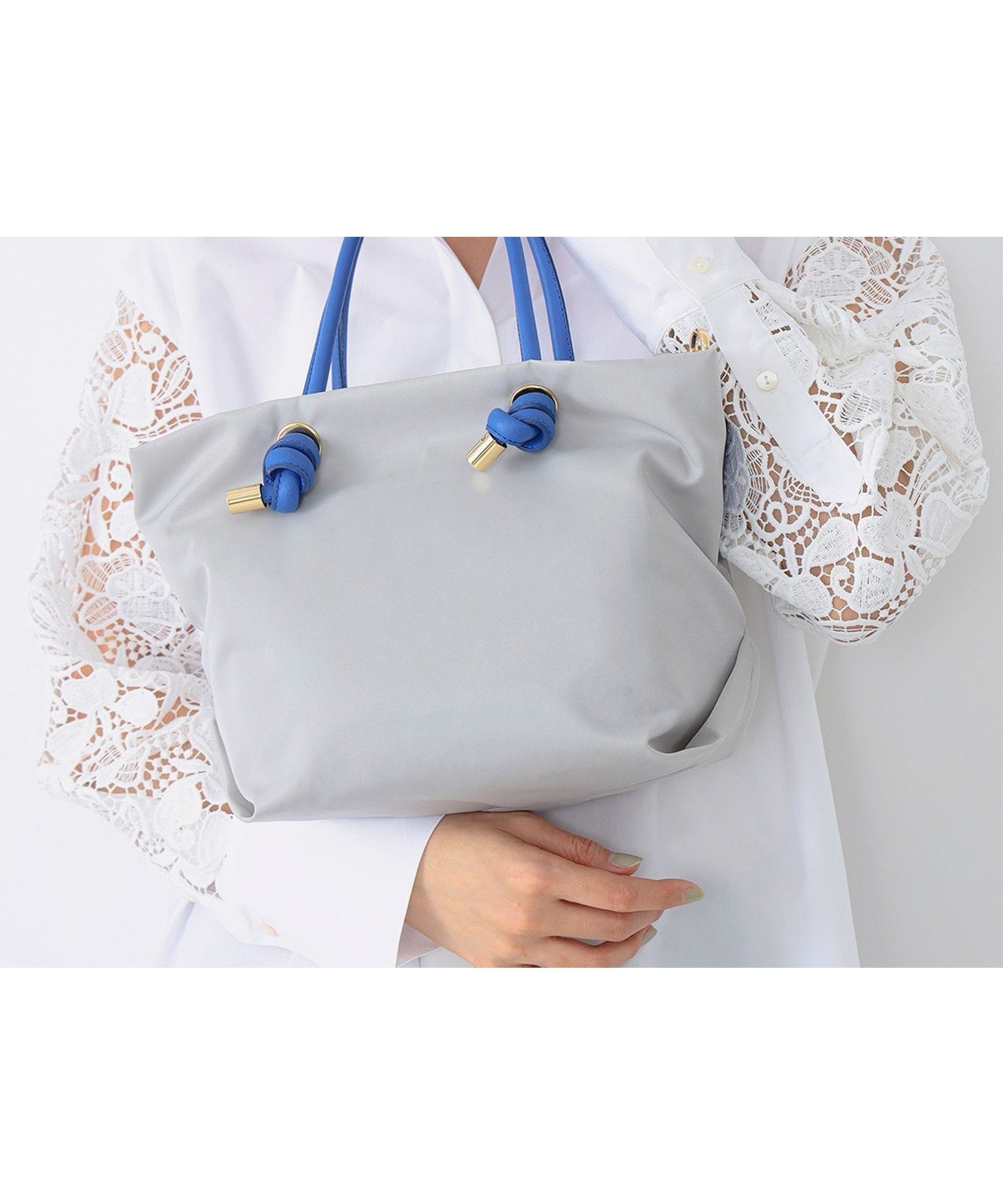 【デミルクス ビームス/Demi-Luxe BEAMS】の【定番ロングセラー】VIOLAd ORO / BIANCA ナイロン トートバッグ S レイングッズ 雨の日対策 インテリア・キッズ・メンズ・レディースファッション・服の通販 founy(ファニー) 　ファッション　Fashion　レディースファッション　Fashion for Women　バッグ　Bags　レイングッズ・傘・晴雨兼用傘　Umbrellas & Rain Gear　イタリア　Italy　シンプル　Simple, Minimal　定番　Standard, Basic Item　リュクス　Luxury, Elegant, High-End, Chic　別GREY×COBALT|ID: prp329100004922893 ipo3291000000036938362