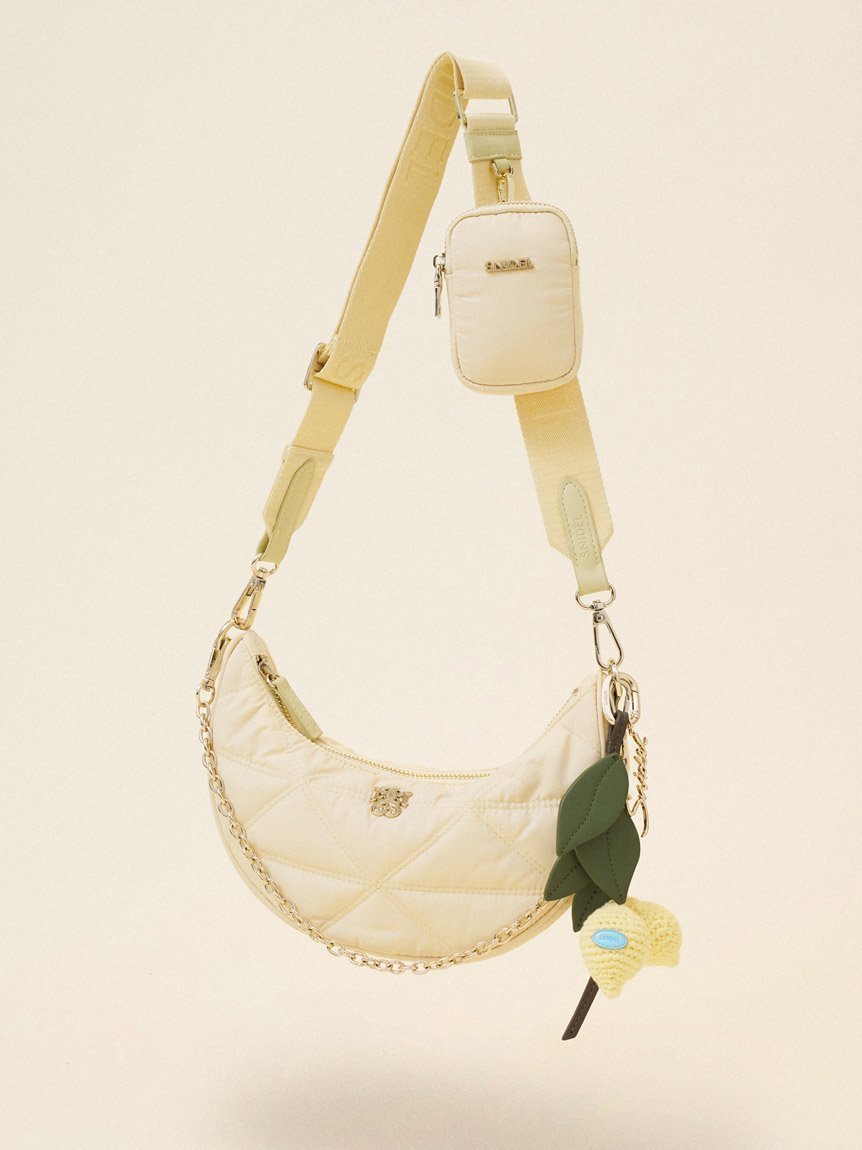 【スナイデル/SNIDEL】の【新色追加/WEB限定】マルチウェイムーンバッグ インテリア・キッズ・メンズ・レディースファッション・服の通販 founy(ファニー) 　ファッション　Fashion　レディースファッション　Fashion for Women　バッグ　Bags　イエロー　Yellow　キルティング　Quilted, Quilting　今季　This Season, Current Season　スマート　Smart, Elegant　財布　Wallet, Purse　トレンド　Trend, Trending Now　フェミニン　Feminine, Girly　ポーチ　Pouch, Small Case　リップ　Lip, Lip Motif　エレガント 上品　Elegant　YEL[032]|ID: prp329100004922915 ipo3291000000036938576