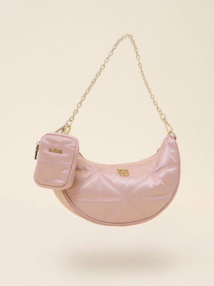 【スナイデル/SNIDEL】の【新色追加/WEB限定】マルチウェイムーンバッグ インテリア・キッズ・メンズ・レディースファッション・服の通販 founy(ファニー) 　ファッション　Fashion　レディースファッション　Fashion for Women　バッグ　Bags　イエロー　Yellow　キルティング　Quilted, Quilting　今季　This Season, Current Season　スマート　Smart, Elegant　財布　Wallet, Purse　トレンド　Trend, Trending Now　フェミニン　Feminine, Girly　ポーチ　Pouch, Small Case　リップ　Lip, Lip Motif　エレガント 上品　Elegant　PBEG[036]|ID: prp329100004922915 ipo3291000000036938578