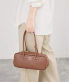 【イエナ/IENA】の《WEB限定》YOUNG OLSEN EMBOSSED LEATHER STUDENT S バッグ YO2601-GD005 人気、トレンドファッション・服の通販 founy(ファニー) ファッション Fashion レディースファッション Fashion for Women 春 Spring コレクション Collection, Seasonal Line コンパクト Compact, Small Size ベーシック Basic, Essential ボストンバッグ Boston Bag, Retro Bag ポケット Pocket, Pocket Detail ラップ Wrap, Wrap Design S/S・春夏 SS, Spring/Summer, Warm Season 夏 Summer エレガント 上品 Elegant thumbnail ブラウン|ID: prp329100004923003 ipo3291000000036939303