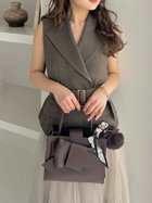 【フレイ アイディー/FRAY I.D】の【ルエル】リボンミドルバッグ 人気、トレンドファッション・服の通販 founy(ファニー) ファッション Fashion レディースファッション Fashion for Women バッグ Bags 秋 Autumn 今季 This Season, Current Season スタイリッシュ Stylish, Fashionable スマート Smart, Elegant 人気 Popular, Best Seller フォーマル Formal, Dressy ボックス Boxy, Box Shape ポケット Pocket, Pocket Detail リボン Ribbon, Bow thumbnail BRW[058]|ID: prp329100004923055 ipo3291000000036939752