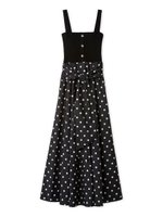 【フレイ アイディー/FRAY I.D】の2wayタイデザインニットコンビワンピース 人気、トレンドファッション・服の通販 founy(ファニー) ファッション Fashion レディースファッション Fashion for Women ワンピース Dresses 春 Spring キャミワンピース Cami Dress, Slip Dress コンビ Combo, Combination Style 今季 This Season, Current Season スマート Smart, Elegant セットアップ Set-Up, Coordinated Outfit タフタ Taffeta, Structured Fabric トレンド Trend, Trending Now ドッキング Docking, Mixed Material ドット Polka Dot, Dot Pattern フィット Fit, Slim Fit メタル Metal, Metal Parts リブニット Rib Knit, Ribbed Knit リボン Ribbon, Bow おすすめ Recommended / Our Picks |ID:prp329100004923296