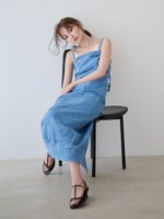 【フレイ アイディー/FRAY I.D】の【Lee× FRAY I.D】ストレートデニムキャミワンピース 人気、トレンドファッション・服の通販 founy(ファニー) ファッション Fashion レディースファッション Fashion for Women ワンピース Dresses キャミソールワンピース Camisole Dresses キャミソール Camisole, Spaghetti Strap Top 切替 Switching, Contrast Panel ジャケット Jacket, Outerwear ストレッチ Stretch, Stretchy Fabric ストレート Straight, Straight Cut スペシャル Special, Limited Edition スマート Smart, Elegant セットアップ Set-Up, Coordinated Outfit デニム Denim, Jeans Material フィット Fit, Slim Fit フロント Front, Front Design ベーシック Basic, Essential ラップ Wrap, Wrap Design エレガント 上品 Elegant |ID:prp329100004923309
