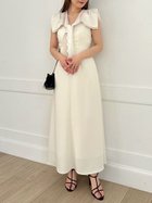 【スナイデル/SNIDEL】の【00サイズあり】セーラースカーフワンピース 人気、トレンドファッション・服の通販 founy(ファニー) ファッション Fashion レディースファッション Fashion for Women ワンピース Dresses エレガント 上品 Elegant 春 Spring クラシカル Classical, Vintage-Inspired シェイプ Shape, Slim Fit シャーリング Shirring, Ruched スマート Smart, Elegant タンブラー Tumbler, Travel Mug トレンド Trend, Trending Now ハンカチ Handkerchief, Hanky マキシ Maxi, Full Length リボン Ribbon, Bow レース Lace, Lace Fabric ワーク Workwear, Utility Style S/S・春夏 SS, Spring/Summer, Warm Season 夏 Summer thumbnail IVR[003]|ID: prp329100004923632 ipo3291000000036944190