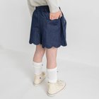【ブランシェス/branshes / KIDS】のマシュマロショートパンツ 人気、トレンドファッション・服の通販 founy(ファニー) ファッション Fashion キッズファッション Fashion for Kids ボトムス Bottoms おすすめ Recommended / Our Picks ショート Short, Short Length スカラップ Scallop, Scalloped Edge チュニック Tunic, Long Top ツイル Twist, Twisted Detail デニム Denim, Jeans Material ポケット Pocket, Pocket Detail 夏 Summer 春 Spring S/S・春夏 SS, Spring/Summer, Warm Season thumbnail ネイビーブルー|ID: prp329100004923906 ipo3291000000036946242