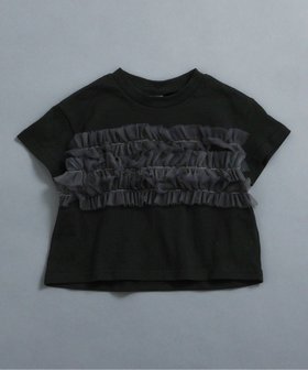 【エフオー オンラインストア/F.O.Online Store / KIDS】のWEB限定 チューブトップチュールTシャツ 人気、トレンドファッション・服の通販 founy(ファニー) ファッション Fashion キッズファッション Fashion for Kids 人気 Popular, Best Seller 半袖 Short Sleeve, Half Sleeve |ID:prp329100004923911