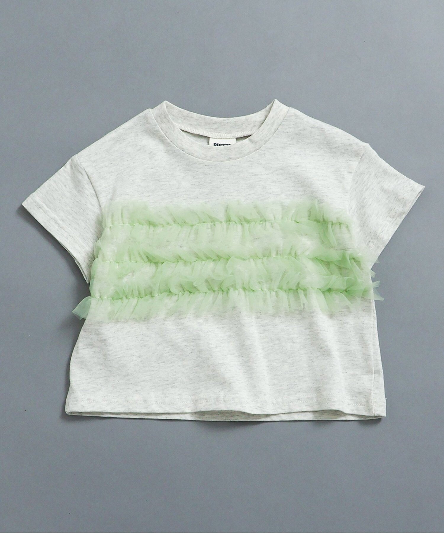 【エフオー オンラインストア/F.O.Online Store / KIDS】のWEB限定 チューブトップチュールTシャツ インテリア・キッズ・メンズ・レディースファッション・服の通販 founy(ファニー) 　ファッション　Fashion　キッズファッション　Fashion for Kids　人気　Popular, Best Seller　半袖　Short Sleeve, Half Sleeve　アイボリー|ID: prp329100004923911 ipo3291000000036946275