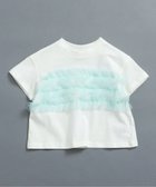【エフオー オンラインストア/F.O.Online Store / KIDS】のWEB限定 チューブトップチュールTシャツ 人気、トレンドファッション・服の通販 founy(ファニー) ファッション Fashion キッズファッション Fashion for Kids 人気 Popular, Best Seller 半袖 Short Sleeve, Half Sleeve thumbnail オフホワイト|ID: prp329100004923911 ipo3291000000036946278