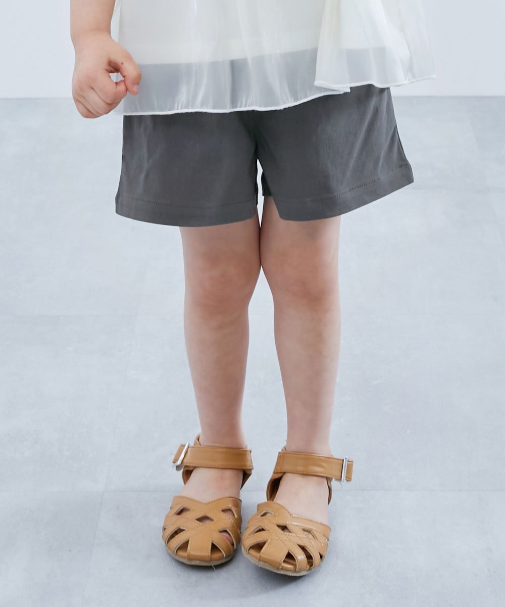 【デビロック/devirock / KIDS】のよくばりストレッチ ツイル ショートパンツ 子供服 キッズ 女の子 半ズボン 26SS インテリア・キッズ・メンズ・レディースファッション・服の通販 founy(ファニー) 　ファッション　Fashion　キッズファッション　Fashion for Kids　ボトムス　Bottoms　ショート　Short, Short Length　シンプル　Simple, Minimal　ストレッチ　Stretch, Stretchy Fabric　タンク　Tank Top, Sleeveless Top　チュニック　Tunic, Long Top　ツイル　Twist, Twisted Detail　人気　Popular, Best Seller　ハーフ　Half, Half-Length　おすすめ　Recommended / Our Picks　夏　Summer　2026年　2026　チャコール|ID: prp329100004924116 ipo3291000000036948441