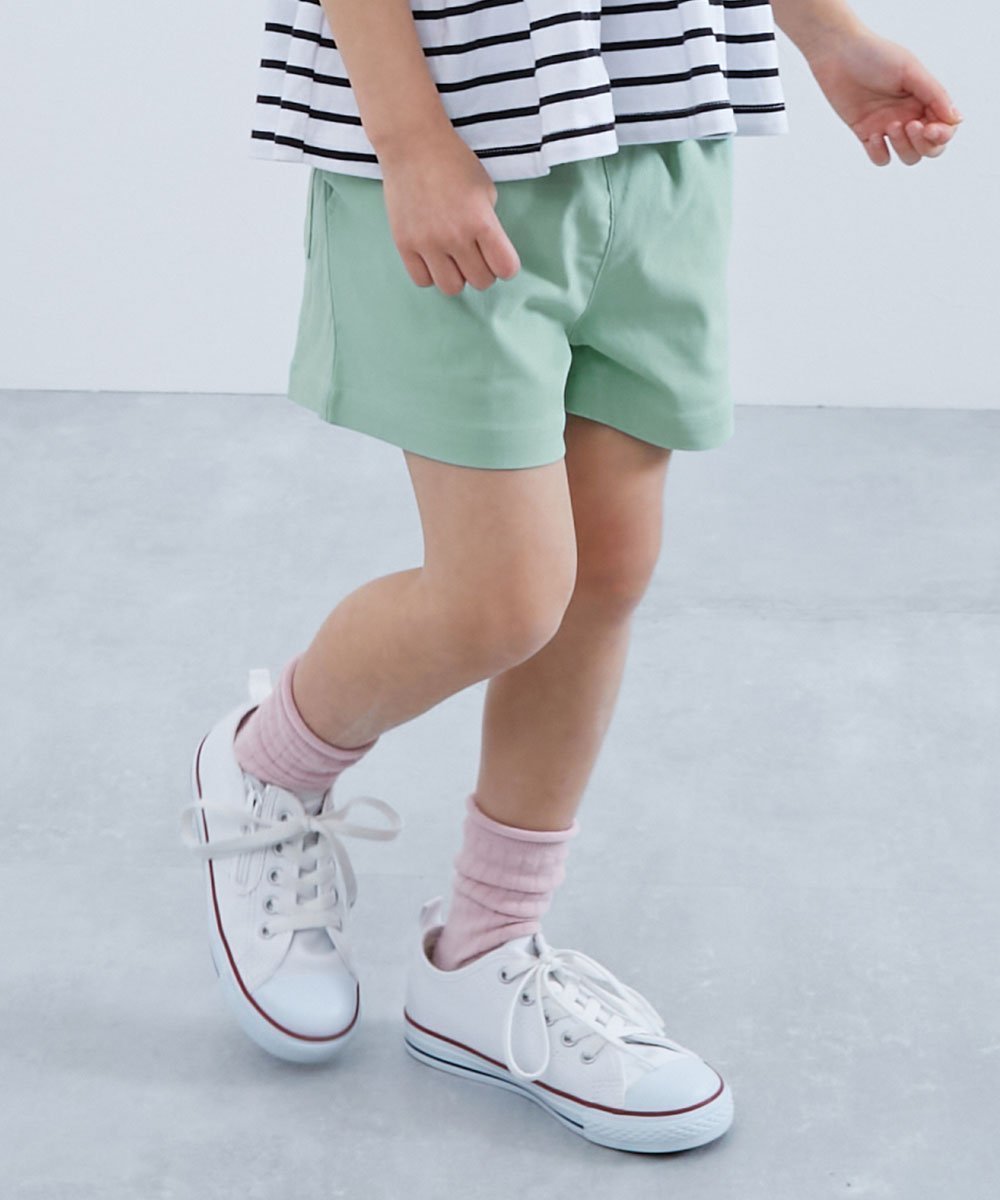 【デビロック/devirock / KIDS】のよくばりストレッチ ツイル ショートパンツ 子供服 キッズ 女の子 半ズボン 26SS インテリア・キッズ・メンズ・レディースファッション・服の通販 founy(ファニー) 　ファッション　Fashion　キッズファッション　Fashion for Kids　ボトムス　Bottoms　ショート　Short, Short Length　シンプル　Simple, Minimal　ストレッチ　Stretch, Stretchy Fabric　タンク　Tank Top, Sleeveless Top　チュニック　Tunic, Long Top　ツイル　Twist, Twisted Detail　人気　Popular, Best Seller　ハーフ　Half, Half-Length　おすすめ　Recommended / Our Picks　夏　Summer　2026年　2026　Sミント|ID: prp329100004924116 ipo3291000000036948456