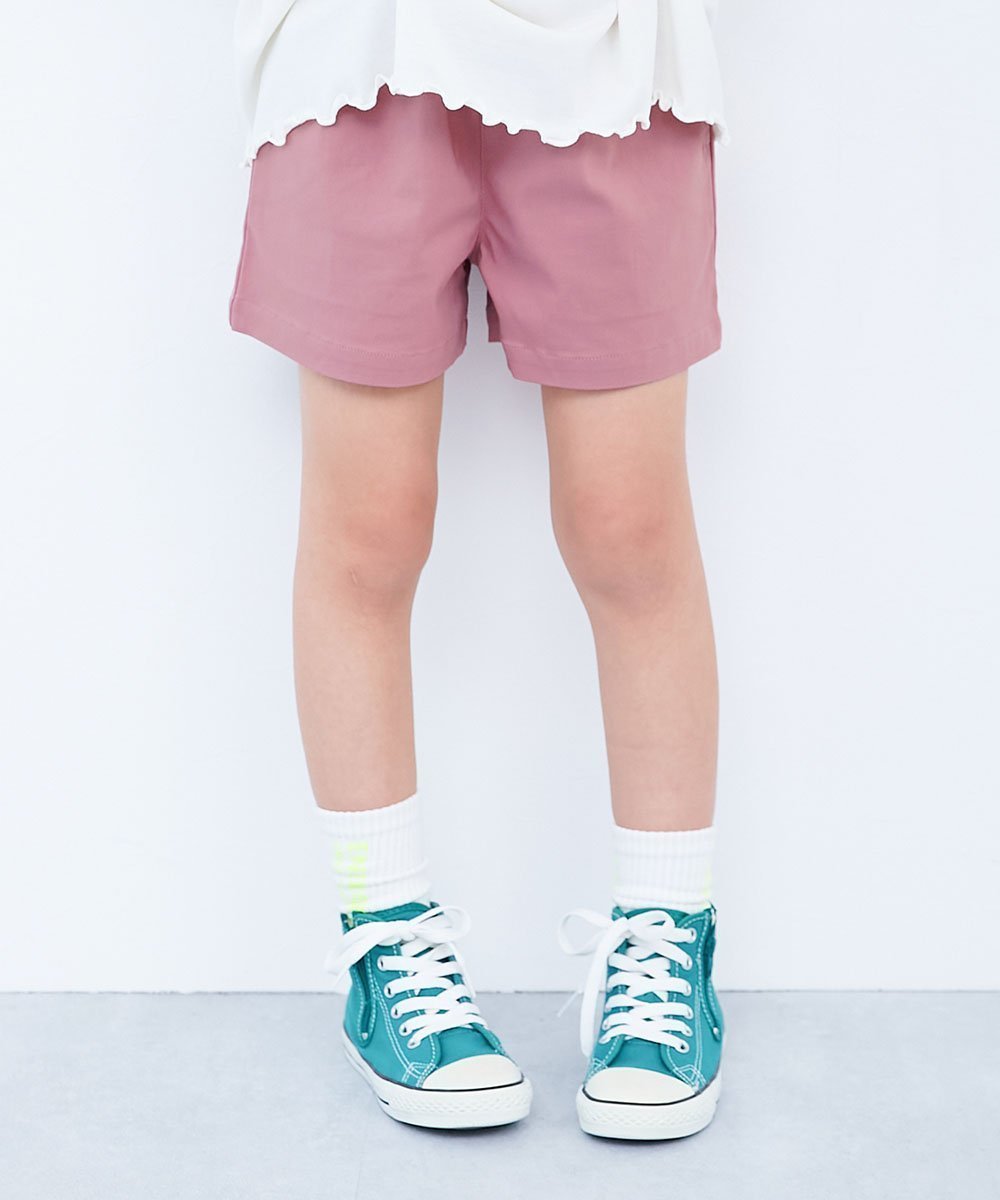 【デビロック/devirock / KIDS】のよくばりストレッチ ツイル ショートパンツ 子供服 キッズ 女の子 半ズボン 26SS インテリア・キッズ・メンズ・レディースファッション・服の通販 founy(ファニー) 　ファッション　Fashion　キッズファッション　Fashion for Kids　ボトムス　Bottoms　ショート　Short, Short Length　シンプル　Simple, Minimal　ストレッチ　Stretch, Stretchy Fabric　タンク　Tank Top, Sleeveless Top　チュニック　Tunic, Long Top　ツイル　Twist, Twisted Detail　人気　Popular, Best Seller　ハーフ　Half, Half-Length　おすすめ　Recommended / Our Picks　夏　Summer　2026年　2026　オールドピンク|ID: prp329100004924116 ipo3291000000036948460