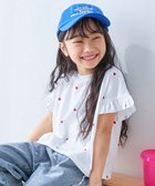 【デビロック/devirock / KIDS】のハート総柄 袖フリル 半袖Tシャツ 子供服 キッズ 女の子 ハート柄 ハート 26SS 人気、トレンドファッション・服の通販 founy(ファニー) ファッション Fashion キッズファッション Fashion for Kids デニム Denim, Jeans Material トレンド Trend, Trending Now 長袖 Long Sleeve, Full Sleeve フリル Frill, Ruffle プリント Print, Printed Pattern 半袖 Short Sleeve, Half Sleeve ワイド Wide, Wide Fit おすすめ Recommended / Our Picks 2026年 2026 thumbnail 001-ホワイト|ID: prp329100004924167 ipo3291000000036948772