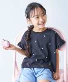 【デビロック/devirock / KIDS】のハート総柄 袖フリル 半袖Tシャツ 子供服 キッズ 女の子 ハート柄 ハート 26SS 人気、トレンドファッション・服の通販 founy(ファニー) ファッション Fashion キッズファッション Fashion for Kids デニム Denim, Jeans Material トレンド Trend, Trending Now 長袖 Long Sleeve, Full Sleeve フリル Frill, Ruffle プリント Print, Printed Pattern 半袖 Short Sleeve, Half Sleeve ワイド Wide, Wide Fit おすすめ Recommended / Our Picks 2026年 2026 thumbnail 002-ブラック|ID: prp329100004924167 ipo3291000000036948774