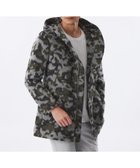 【エポカ/EPOCA / MEN】の【PRIMA COLLECTION】カモフラフーデッドコート チャコールグレー|ID: prp329100004924382 ipo3291000000036950196