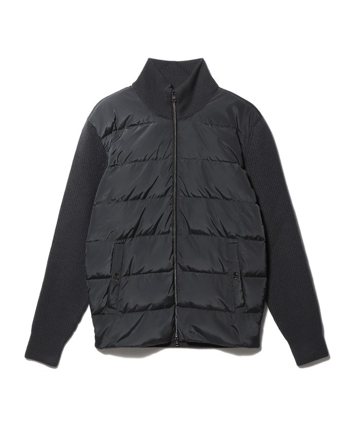 【エストネーション/ESTNATION / MEN】のHERNO / ダウンコンビ ジップアップブルゾン インテリア・キッズ・メンズ・レディースファッション・服の通販 founy(ファニー) https://founy.com/ ファッション Fashion メンズファッション Fashion for Men イタリア Italy コンビ Combo, Combination Style ダウン Down, Puffer ドッキング Docking, Mixed Material ブルゾン Blouson, Bomber Jacket プレーン Plain, Simple |ID: prp329100004924580 ipo3291000000036951675