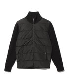【エストネーション/ESTNATION / MEN】のHERNO / ダウンコンビ ジップアップブルゾン ブラック|ID: prp329100004924580 ipo3291000000036951683