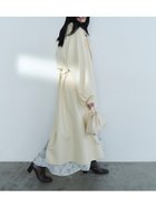 【フレイ アイディー/FRAY I.D】のベルテッドガウンロングコート 人気、トレンドファッション・服の通販 founy(ファニー) ファッション Fashion レディースファッション Fashion for Women アウター Coat / Outerwear Collection コート・ロングコート・ピーコート Long Coats, Peacoats & More シンプル Simple, Minimal スタイリッシュ Stylish, Fashionable スマート Smart, Elegant ヨーク Yoke, Yoke Design リュクス Luxury, Elegant, High-End, Chic エレガント 上品 Elegant thumbnail YEL[032]|ID: prp329100004924931 ipo3291000000036954477