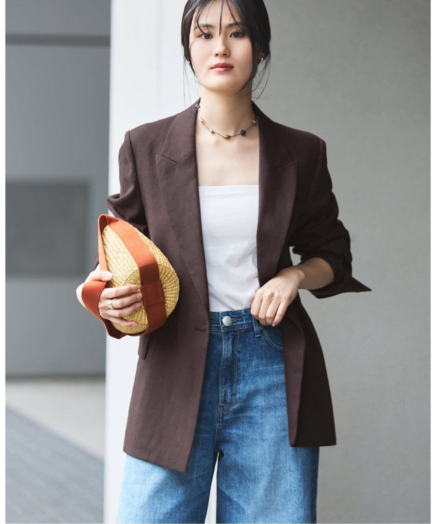 【イエナ/IENA】のウォッシャブル リネンミックス テーラードジャケット 人気、トレンドファッション・服の通販 founy(ファニー) ファッション Fashion レディースファッション Fashion for Women アウター Coat / Outerwear Collection レディースジャケット・軽アウター Jackets テーラードジャケット / 通勤・きれいめスタイル Tailored Jackets & Blazers 2026年 2026 ウォッシャブル Machine Washable カットソー Cut and Sewn Top キャンバス Canvas, Canvas Fabric ダブル Double, Double-Breasted ボトム Bottoms, Lower Wear ミックス Mix, Mixed Style リネン Linen, Linen Fabric ロング Long, Long-Length other-1|ID: prp329100004925000 ipo3291000000036955134