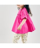 【エフオー オンラインストア/F.O.Online Store / KIDS】のWEB限定 バルーンスリーブペプラムトップス ローズピンク|ID: prp329100004925785 ipo3291000000037328127