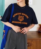 【フリークスストア/FREAK'S STORE】の限定展開 アニマルカレッジ 半袖 Tシャツ 人気、トレンドファッション・服の通販 founy(ファニー) ファッション Fashion レディースファッション Fashion for Women トップス・カットソー Cut & Sew Tops シャツ・ブラウス・オフィスカジュアル Elegant Blouses & Button-Ups ロングTシャツ・Tシャツ Longline T-Shirts & Tees アニマル Animal Print カーゴパンツ Cargo Pants, Utility Pants キャップ Cap, Baseball Cap スニーカー Sneakers, Trainers デニム Denim, Jeans Material 定番 Standard, Basic Item ネコ Cat, Feline Motif フェミニン Feminine, Girly プリント Print, Printed Pattern 半袖 Short Sleeve, Half Sleeve S/S・春夏 SS, Spring/Summer, Warm Season おすすめ Recommended / Our Picks 夏 Summer 2026年 2026 thumbnail ネイビー|ID: prp329100004925938 ipo3291000000036963170