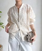 【ドゥドゥ/DouDou】の【完売カラー再追加!/WEB限定】チュールレースブルゾン 人気、トレンドファッション・服の通販 founy(ファニー) ファッション Fashion レディースファッション Fashion for Women アウター Coat / Outerwear Collection ブルゾンジャケット・スポーティアウター Blouson Jackets スマート Smart, Elegant 雑誌 Magazine, Fashion Magazine フェミニン Feminine, Girly ブルゾン Blouson, Bomber Jacket レース Lace, Lace Fabric S/S・春夏 SS, Spring/Summer, Warm Season 再入荷 Restock / Back in Stock 夏 Summer 2026年 2026 thumbnail アイボリー|ID: prp329100004926079 ipo3291000000036963763