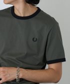 【カセットチャート/Cassette Chart】のFRED PERRY/RINGER T-SHIRT M3519 フレッドペリー Tシャツ D.KHK|ID: prp329100004926091 ipo3291000000036963833