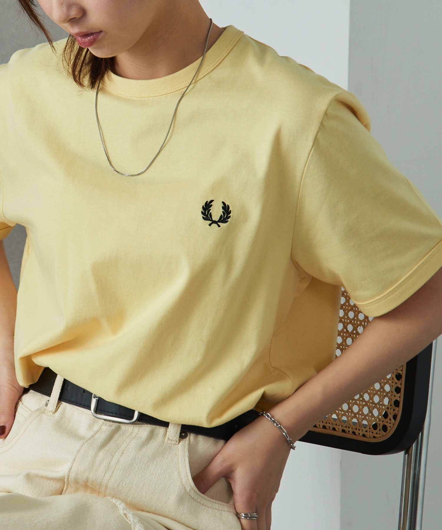 【カセットチャート/Cassette Chart】のFRED PERRY/RINGER T-SHIRT M3519 フレッドペリー Tシャツ インテリア・キッズ・メンズ・レディースファッション・服の通販 founy(ファニー) 　ファッション　Fashion　レディースファッション　Fashion for Women　トップス・カットソー　Cut & Sew Tops　シャツ・ブラウス・オフィスカジュアル　Elegant Blouses & Button-Ups　ロングTシャツ・Tシャツ　Longline T-Shirts & Tees　アクセサリー　Fashion Accessories　カーゴパンツ　Cargo Pants, Utility Pants　クラシカル　Classical, Vintage-Inspired　クラシック　Classic, Timeless Style　軽量　Lightweight, Ultra Light　サンダル　Sandals, Summer Shoes　シルバー　Silver, Metallic Silver　シンプル　Simple, Minimal　スタイリッシュ　Stylish, Fashionable　スニーカー　Sneakers, Trainers　スラックス　Slacks, Dress Pants　デニム　Denim, Jeans Material　トレンド　Trend, Trending Now　人気　Popular, Best Seller　ハーフ　Half, Half-Length　フォーマル　Formal, Dressy　ボトム　Bottoms, Lower Wear　ポロシャツ　Polo Shirt, Collared Tee　モッズコート　Mods Coat, Military Parka　ワンポイント　One Point, Statement Accent　再入荷　Restock / Back in Stock　おすすめ　Recommended / Our Picks　エレガント 上品　Elegant　L.YLW|ID: prp329100004926091 ipo3291000000036963839