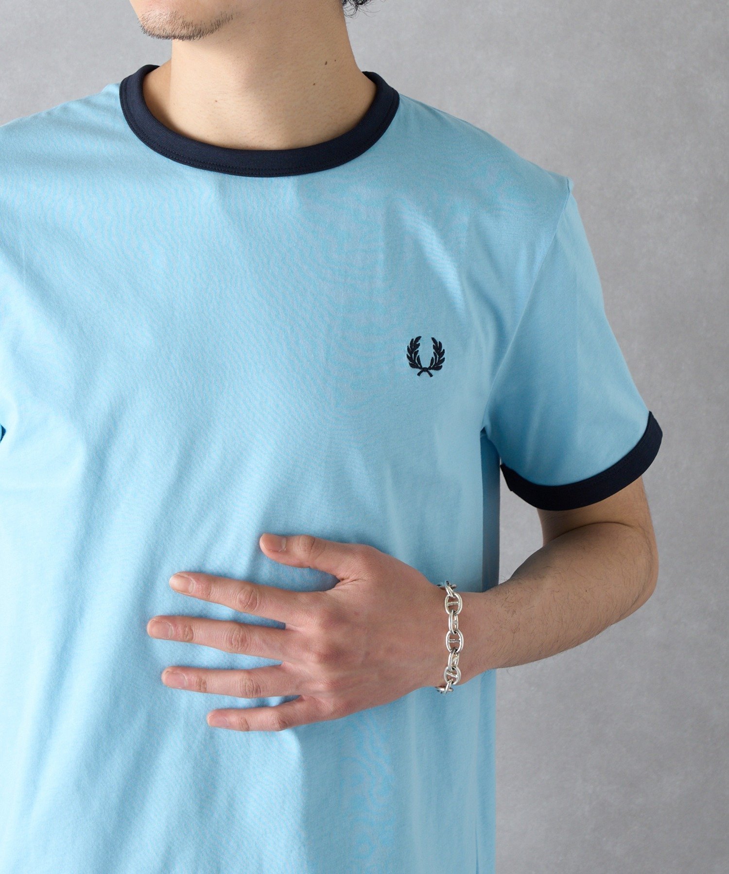 【カセットチャート/Cassette Chart】のFRED PERRY/RINGER T-SHIRT M3519 フレッドペリー Tシャツ インテリア・キッズ・メンズ・レディースファッション・服の通販 founy(ファニー) 　ファッション　Fashion　レディースファッション　Fashion for Women　トップス・カットソー　Cut & Sew Tops　シャツ・ブラウス・オフィスカジュアル　Elegant Blouses & Button-Ups　ロングTシャツ・Tシャツ　Longline T-Shirts & Tees　アクセサリー　Fashion Accessories　カーゴパンツ　Cargo Pants, Utility Pants　クラシカル　Classical, Vintage-Inspired　クラシック　Classic, Timeless Style　軽量　Lightweight, Ultra Light　サンダル　Sandals, Summer Shoes　シルバー　Silver, Metallic Silver　シンプル　Simple, Minimal　スタイリッシュ　Stylish, Fashionable　スニーカー　Sneakers, Trainers　スラックス　Slacks, Dress Pants　デニム　Denim, Jeans Material　トレンド　Trend, Trending Now　人気　Popular, Best Seller　ハーフ　Half, Half-Length　フォーマル　Formal, Dressy　ボトム　Bottoms, Lower Wear　ポロシャツ　Polo Shirt, Collared Tee　モッズコート　Mods Coat, Military Parka　ワンポイント　One Point, Statement Accent　再入荷　Restock / Back in Stock　おすすめ　Recommended / Our Picks　エレガント 上品　Elegant　S.BLU|ID: prp329100004926091 ipo3291000000036963842