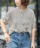 【ジャーナルスタンダード レサージュ/journal standard L'essage】のDEVEAUX GOLDラメモノトーンシャツ 人気、トレンドファッション・服の通販 founy(ファニー) ファッション Fashion レディースファッション Fashion for Women トップス・カットソー Cut & Sew Tops シャツ・ブラウス・オフィスカジュアル Elegant Blouses & Button-Ups 2026年 2026 カシュクール Wrap Design バランス Balance, Style Balance プリント Print, Printed Pattern モノトーン Monotone, Black and White リラックス Relax, Relaxed Fit 人気 Popular, Best Seller 別注 Limited Edition, Custom Order 羽織 Haori, Light Jacket thumbnail ナチュラル|ID: prp329100004926156 ipo3291000000036964189