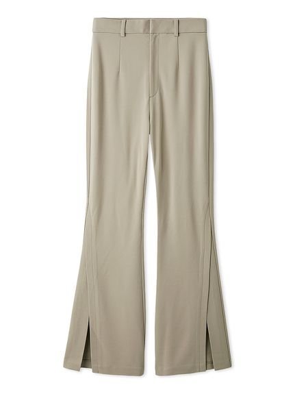 【スナイデル/SNIDEL】のスリットカットパンツ インテリア・キッズ・メンズ・レディースファッション・服の通販 founy(ファニー) 　ファッション　Fashion　レディースファッション　Fashion for Women　パンツ　Pants & Trousers　おすすめ　Recommended / Our Picks　ウェーブ　Wavy Pattern　ストレート　Straight, Straight Cut　スマート　Smart, Elegant　スリット　Slit, Slit Detail　フィット　Fit, Slim Fit　フレア　Flare, Flared　KKI[026]|ID: prp329100004926193 ipo3291000000036964355