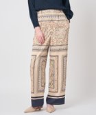 【アナイ/ANAYI】の【セットアップ対応商品】スカーフプリントイージーパンツ 人気、トレンドファッション・服の通販 founy(ファニー) ファッション Fashion レディースファッション Fashion for Women セットアップ Matching Sets レディースパンツ・ボトムス Pants & Trousers / Bottoms セットアップ Set-Up, Coordinated Outfit thumbnail beige|ID: prp329100004926197 ipo3291000000036964376