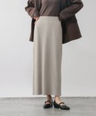 【グローバルワーク/GLOBAL WORK】のニットリブIラインスカート/632948 人気、トレンドファッション・服の通販 founy(ファニー) ファッション Fashion レディースファッション Fashion for Women スカート Skirts おすすめ Recommended / Our Picks スウェット / スエット Sweatshirt, Sweatwear ストレッチ Stretch, Stretchy Fabric スリット Slit, Slit Detail ダウン Down, Puffer フェミニン Feminine, Girly リラックス Relax, Relaxed Fit 旅行 Travel 楽ちん Easy Fit, Comfortable ビジネス 仕事 通勤 Business / Work / Commuting thumbnail アイボリー08|ID: prp329100004926205 ipo3291000000036964407