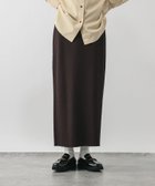 【グローバルワーク/GLOBAL WORK】のニットリブIラインスカート/632948 人気、トレンドファッション・服の通販 founy(ファニー) ファッション Fashion レディースファッション Fashion for Women スカート Skirts おすすめ Recommended / Our Picks スウェット / スエット Sweatshirt, Sweatwear ストレッチ Stretch, Stretchy Fabric スリット Slit, Slit Detail ダウン Down, Puffer フェミニン Feminine, Girly リラックス Relax, Relaxed Fit 旅行 Travel 楽ちん Easy Fit, Comfortable ビジネス 仕事 通勤 Business / Work / Commuting thumbnail ブラウン58|ID: prp329100004926205 ipo3291000000036964409