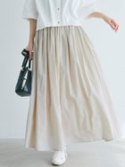 【コカ/COCA】のコットンボイルフレアスカート 人気、トレンドファッション・服の通販 founy(ファニー) ファッション Fashion レディースファッション Fashion for Women スカート Skirts Aライン・フレアスカート A-Line & Flared Skirts インド Indian Textile 春 Spring カットソー Cut and Sewn Top ギャザー Gathered, Ruffled コンパクト Compact, Small Size 軽量 Lightweight, Ultra Light ショート Short, Short Length シンプル Simple, Minimal なめらか Smooth, Silky Texture バランス Balance, Style Balance フィット Fit, Slim Fit フェミニン Feminine, Girly フレア Flare, Flared ポケット Pocket, Pocket Detail マキシ Maxi, Full Length 無地 Plain, Solid Color リゾート Resort, Vacation Style ロング Long, Long-Length 楽ちん Easy Fit, Comfortable 夏 Summer 旅行 Travel 2026年 2026 thumbnail Lt.beige|ID: prp329100004926209 ipo3291000000036964431
