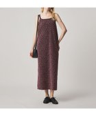 【ビューティ&ユース ユナイテッドアローズ/BEAUTY&YOUTH / UNITED ARROWS】のSteven Alan フラワー ベロア ワンピース WINE|ID: prp329100004926226 ipo3291000000037304201