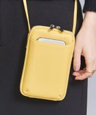 【ビューティ&ユース ユナイテッドアローズ/BEAUTY&YOUTH / UNITED ARROWS】のレザー ジップスリム ウォレットショルダー YELLOW|ID: prp329100004926252 ipo3291000000037338982