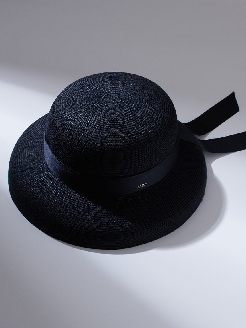 【セルフォード/CELFORD】のリボンデザインウォッシャブルハット インテリア・キッズ・メンズ・レディースファッション・服の通販 founy(ファニー) 　ファッション　Fashion　レディースファッション　Fashion for Women　スマート　Smart, Elegant　リゾート　Resort, Vacation Style　リボン　Ribbon, Bow　夏　Summer　BLK[009]|ID: prp329100004926304 ipo3291000000036964697