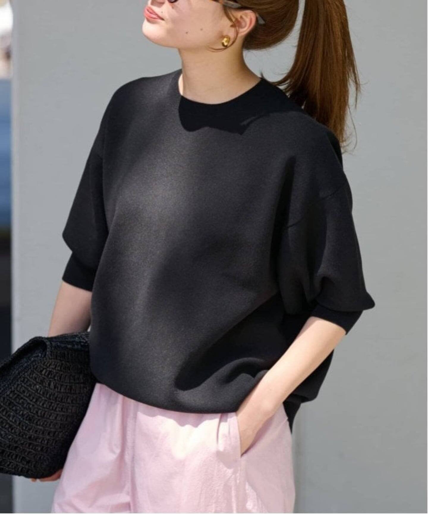 【フレームワーク/FRAMeWORK】の≪一部カラーWEB限定 / 追加≫ウォッシャブルスムースプルオーバー 3 インテリア・キッズ・メンズ・レディースファッション・服の通販 founy(ファニー) 　ファッション　Fashion　レディースファッション　Fashion for Women　トップス・カットソー　Cut & Sew Tops　カジュアルプルオーバー・ニットトップス　Pullovers & Knit Tops / Casual Pullovers　ウォッシャブル　Machine Washable　シンプル　Simple, Minimal　再入荷　Restock / Back in Stock　ブラック|ID: prp329100004926345 ipo3291000000036964835