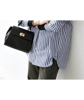 【シップス/SHIPS】のSHIPS any 洗濯機可能 REPREVE バンド カラー シャツ 大人の最旬トレンドファッション＆コーディネート founy(ファウニー) ファッション Fashion レディースファッション Fashion for Women トップス・カットソー Cut & Sew Tops シャツ・ブラウス・オフィスカジュアル Elegant Blouses & Button-Ups インナー Innerwear 洗える Machine Washable トレンド Trend, Trending Now 定番 Standard, Basic Item ボトム Bottoms, Lower Wear ワイド Wide, Wide Fit 2026年 2026 2026春夏・S/S Spring/Summer 2026 SS26 |ID:prp329100004926347