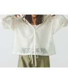 【グローバルワーク/GLOBAL WORK】のジャガードレースパーカー/632458 アイボリー08|ID:prp329100004926366